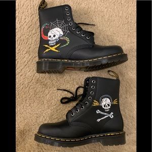 Dr. Marten 1460 Embroidered Boots